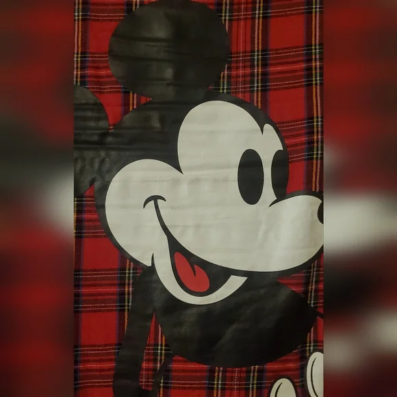 Cakeworthy Flannel Mickey Mouse unisex button up shirt 2XL Retired - Picture 6 of 6